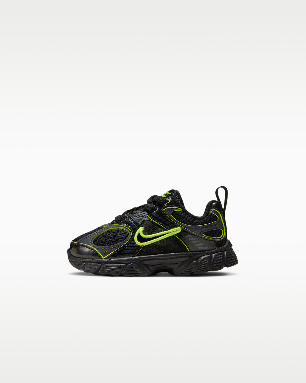 Nike V5 RNR Baby/Toddler Shoes - Black/Dark Smoke Grey/Volt/Black