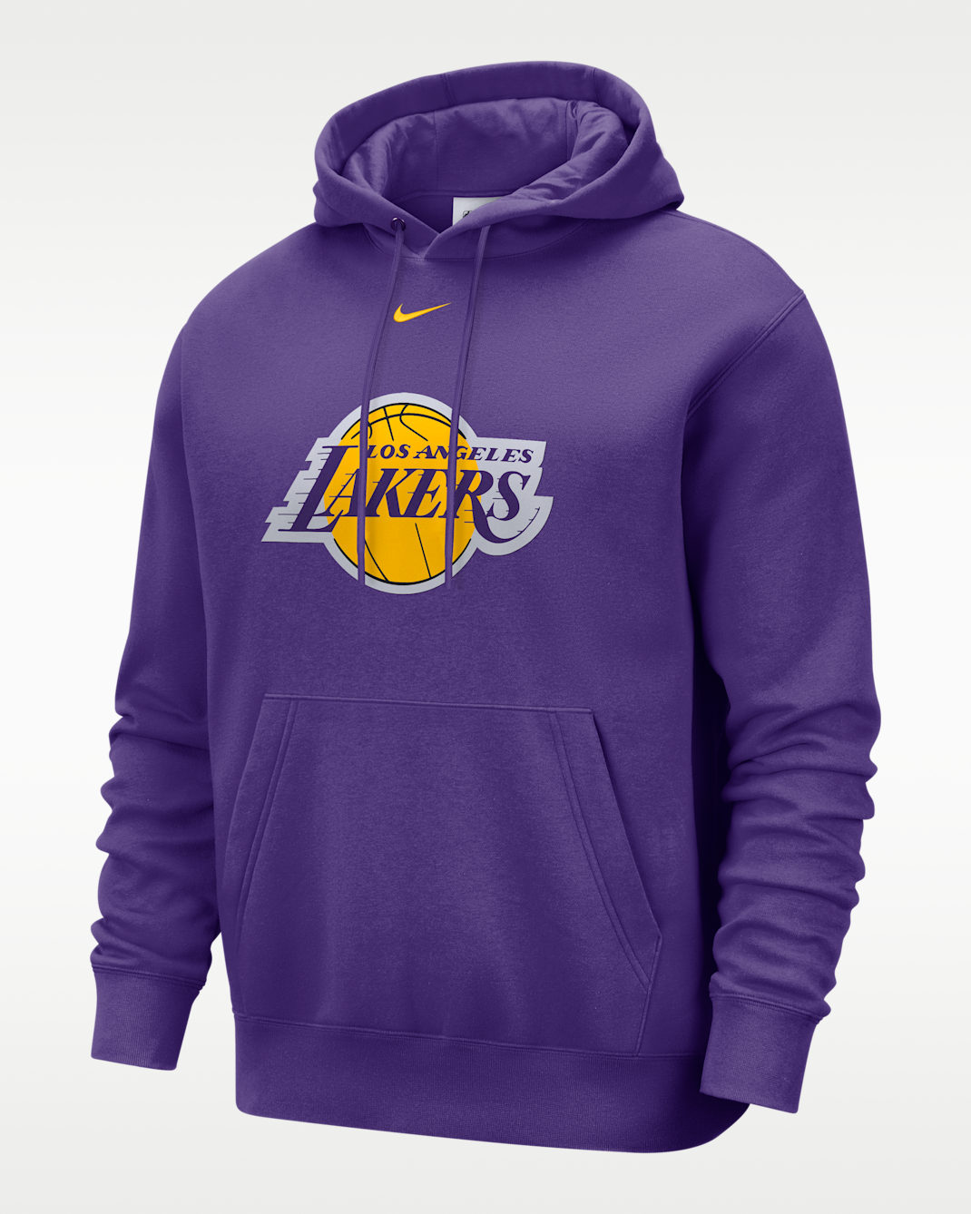 Los Angeles Lakers Club Men's Nike NBA Pullover Hoodie - Field Purple