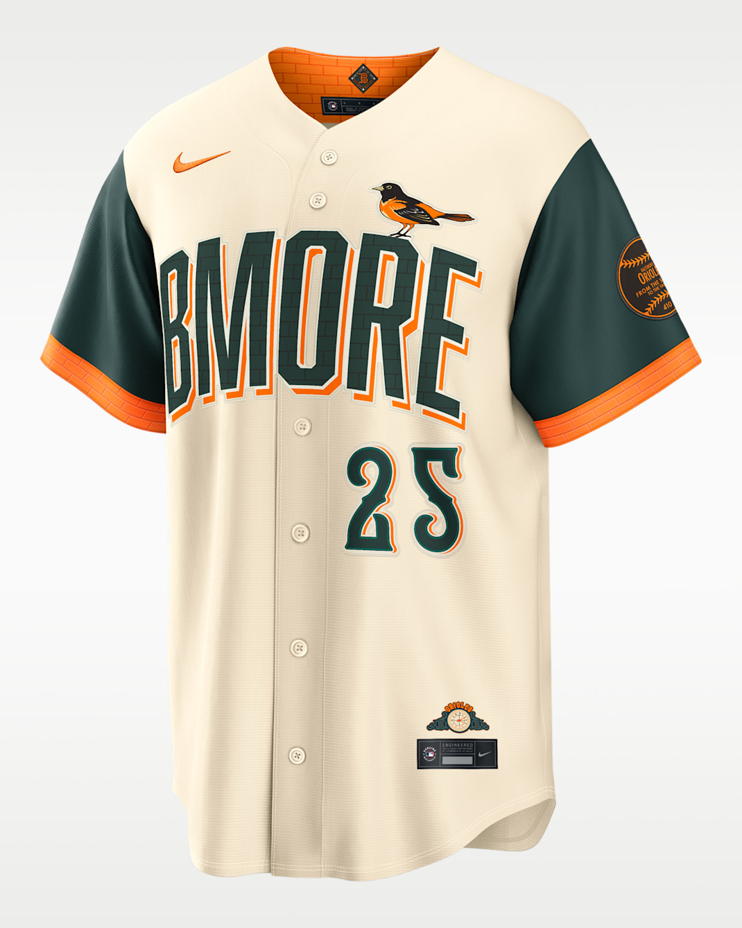 Pete Alonso Baltimore Orioles City Connect Men's Nike MLB Stadium Jersey - Natural