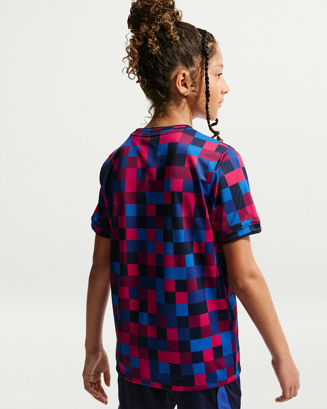 FC Barcelona Big Kids' Nike Dri-FIT Soccer Pre-Match Top