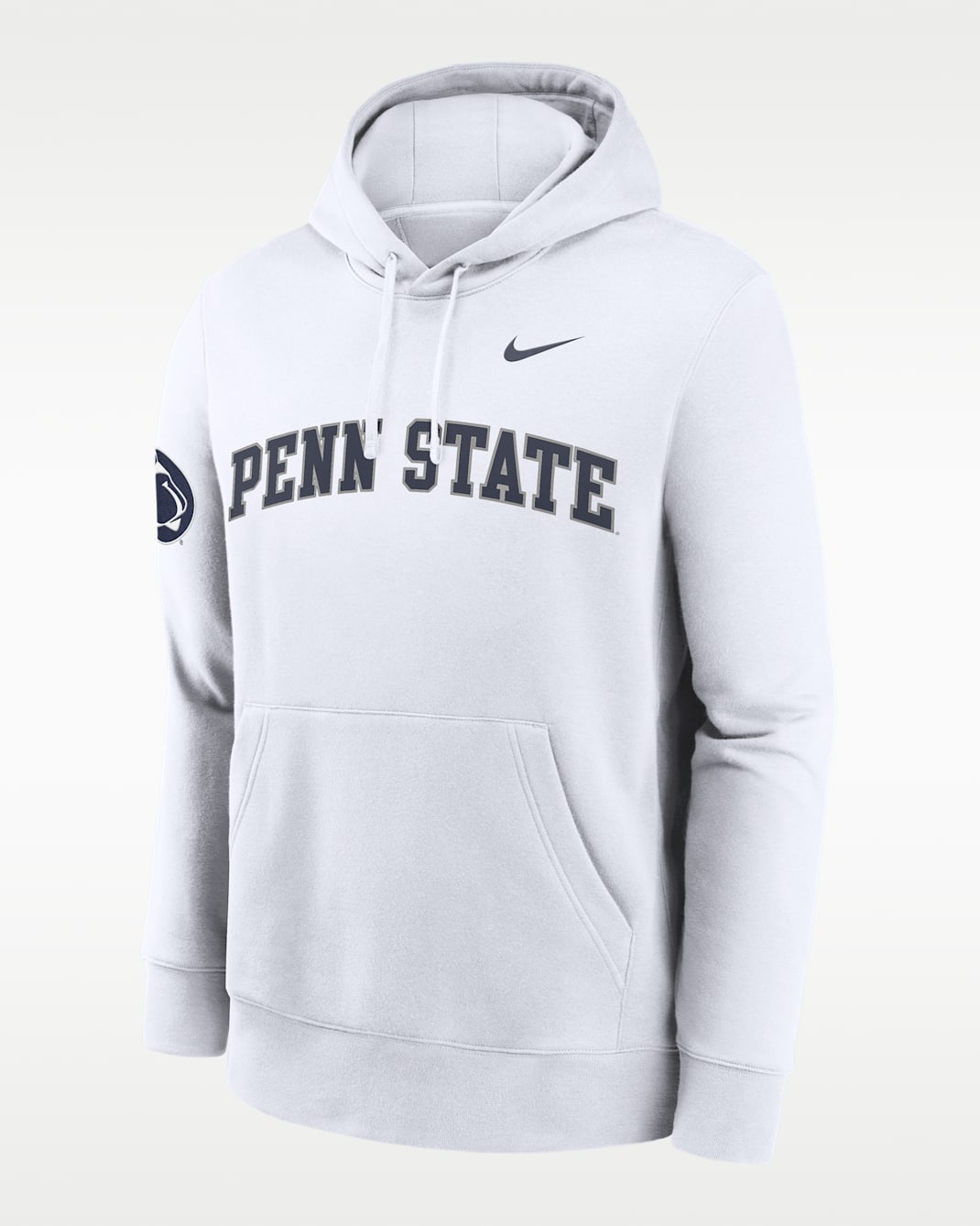 Penn State Sideline Club Men's Nike College Pullover Hoodie - White