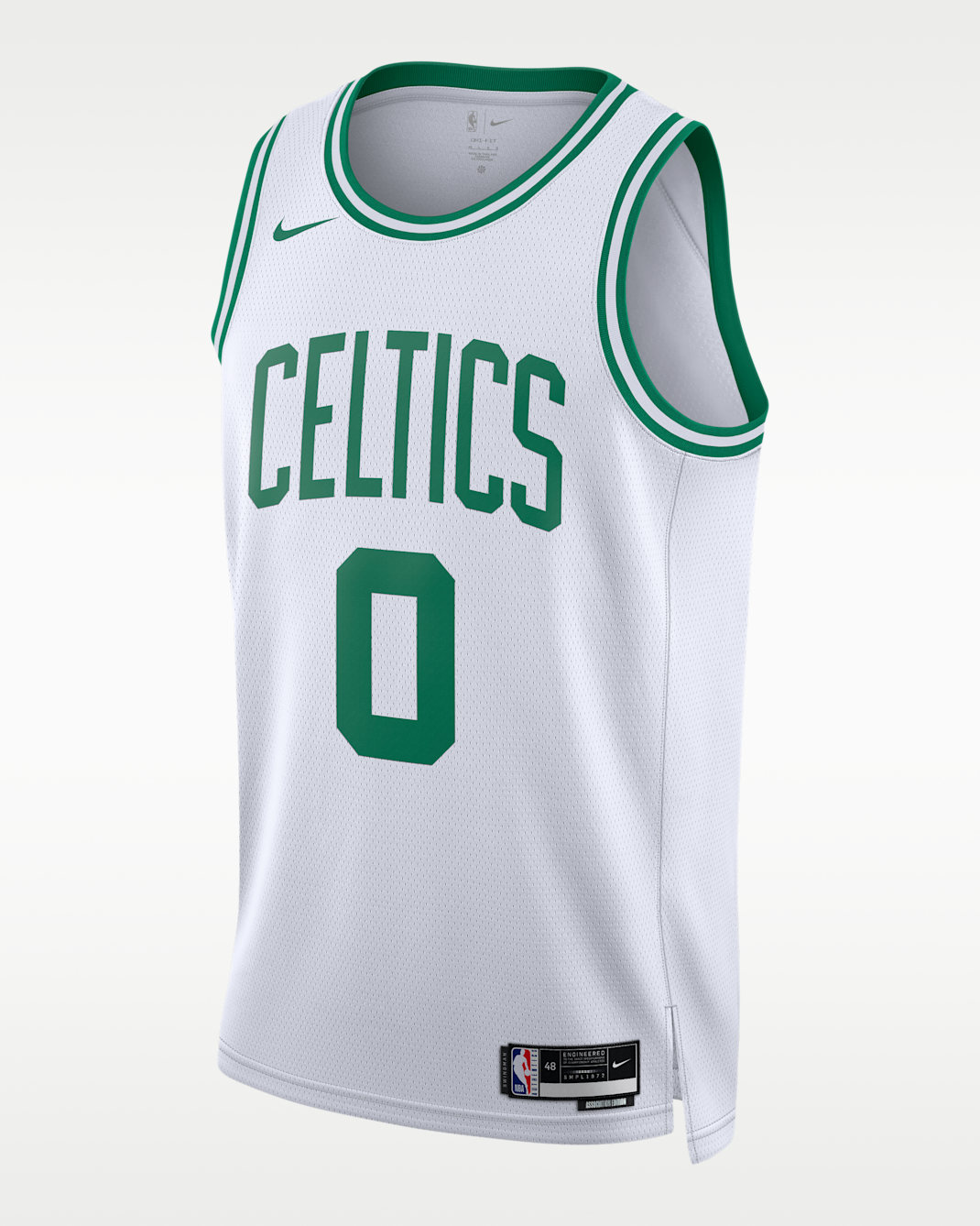 Jersey Nike Dri-FIT Swingman de la NBA para hombre Boston Celtics Association Edition - Blanco