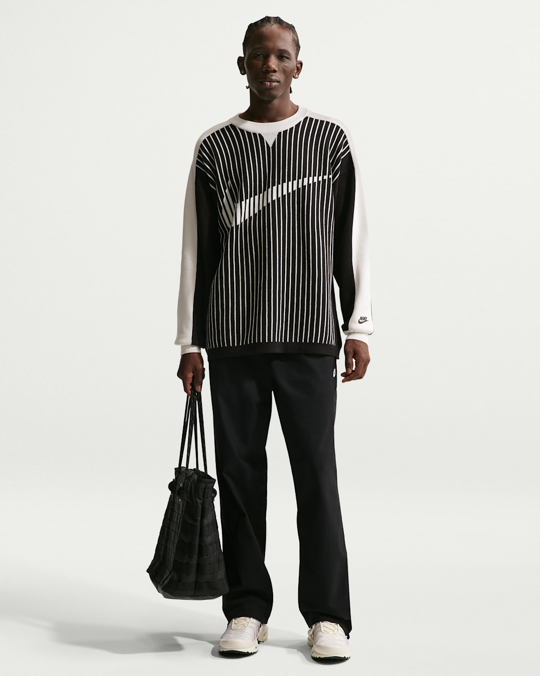 Nike Sportswear Club Men's Trousers - Black/White