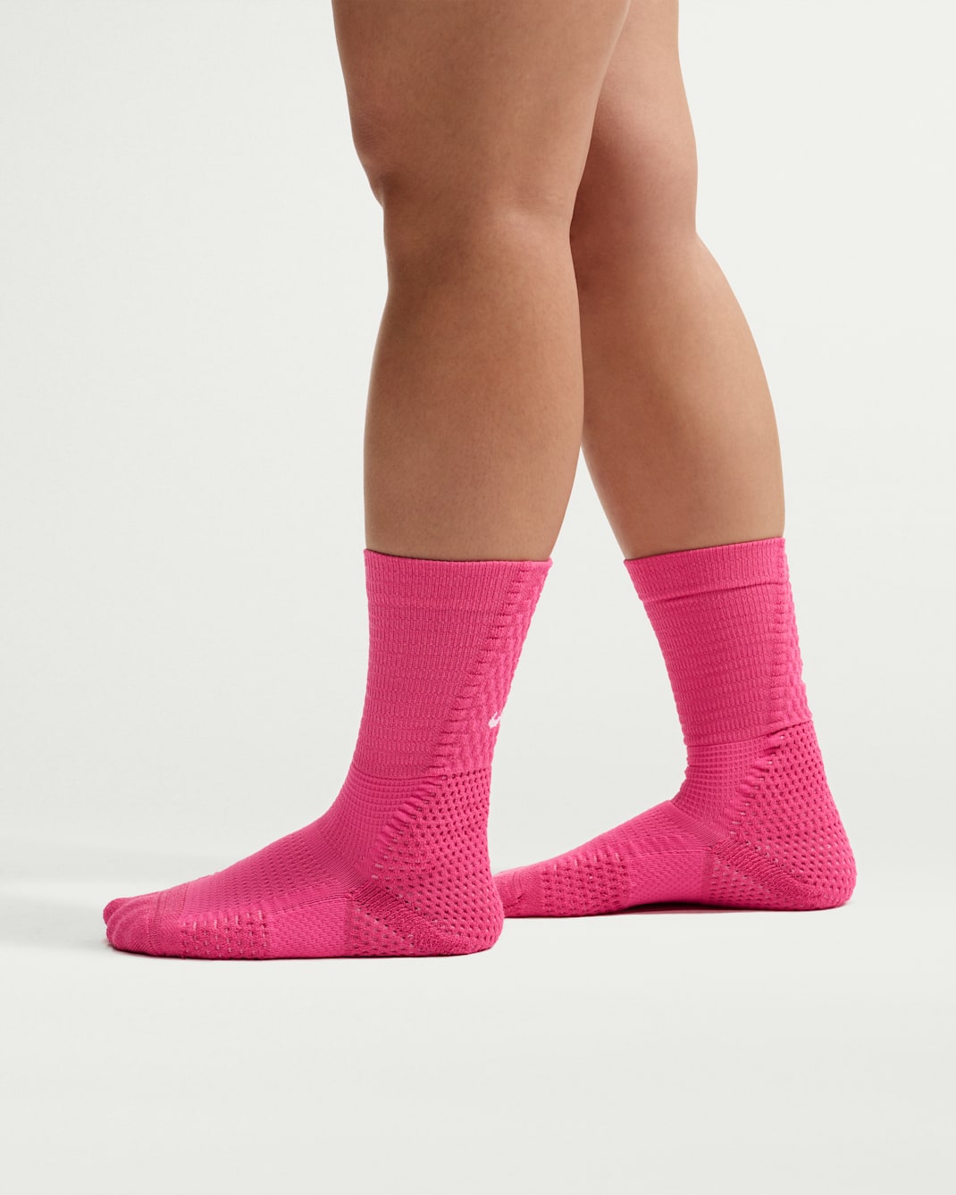 Chaussettes mi-mollet épaisses Nike Unicorn Dri-FIT ADV (1 paire) - Desert Pink/Pink Rise/Sail