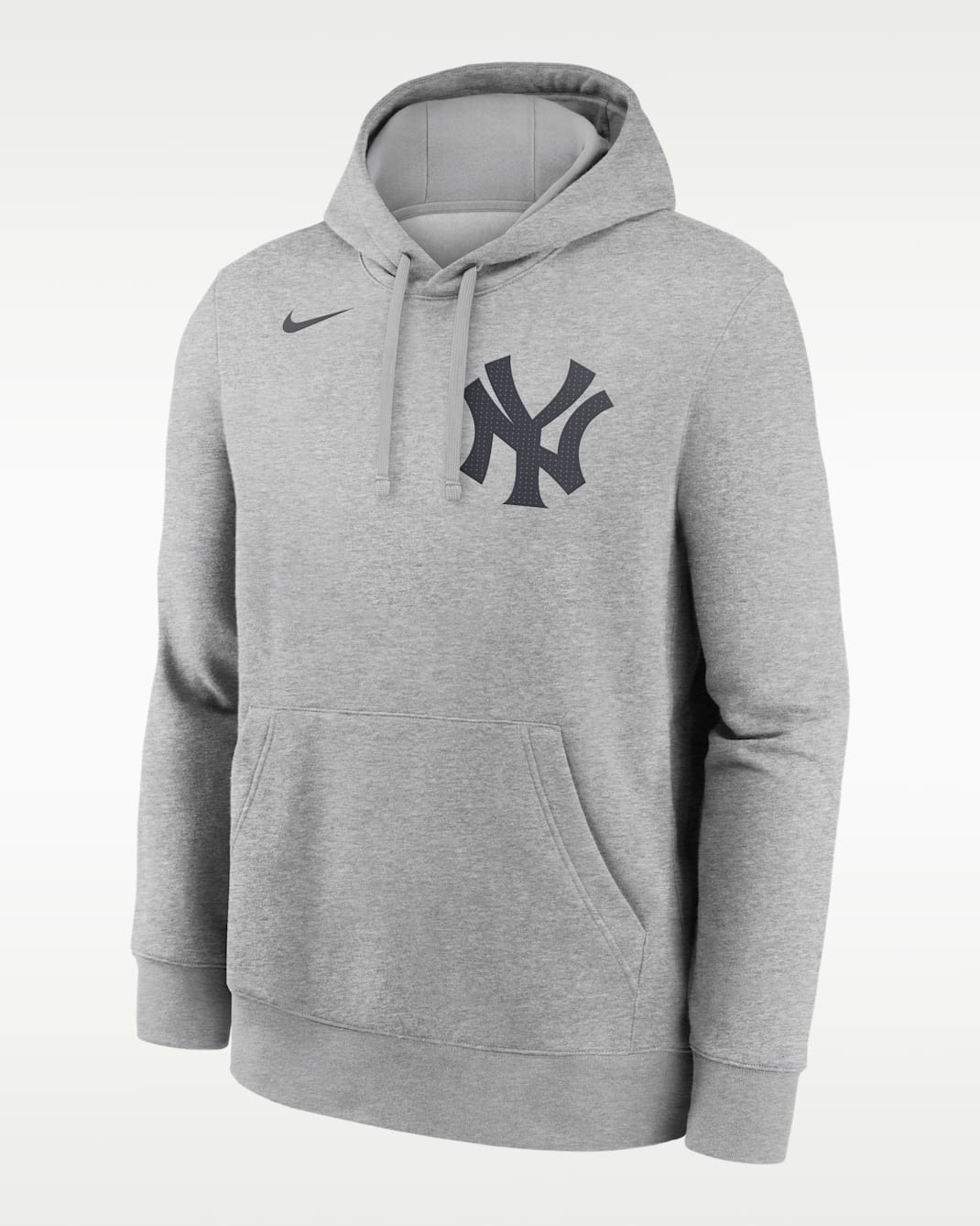 Sudadera con gorro sin cierre Nike de la MLB para hombre Aaron Judge New York Yankees Club - Gris
