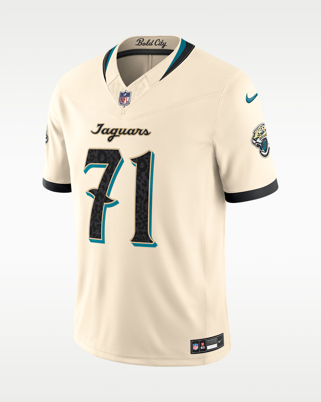 Tony Boselli Jacksonville Jaguars Rivalries Collection Men's Nike Dri-FIT NFL Limited Jersey - Natural