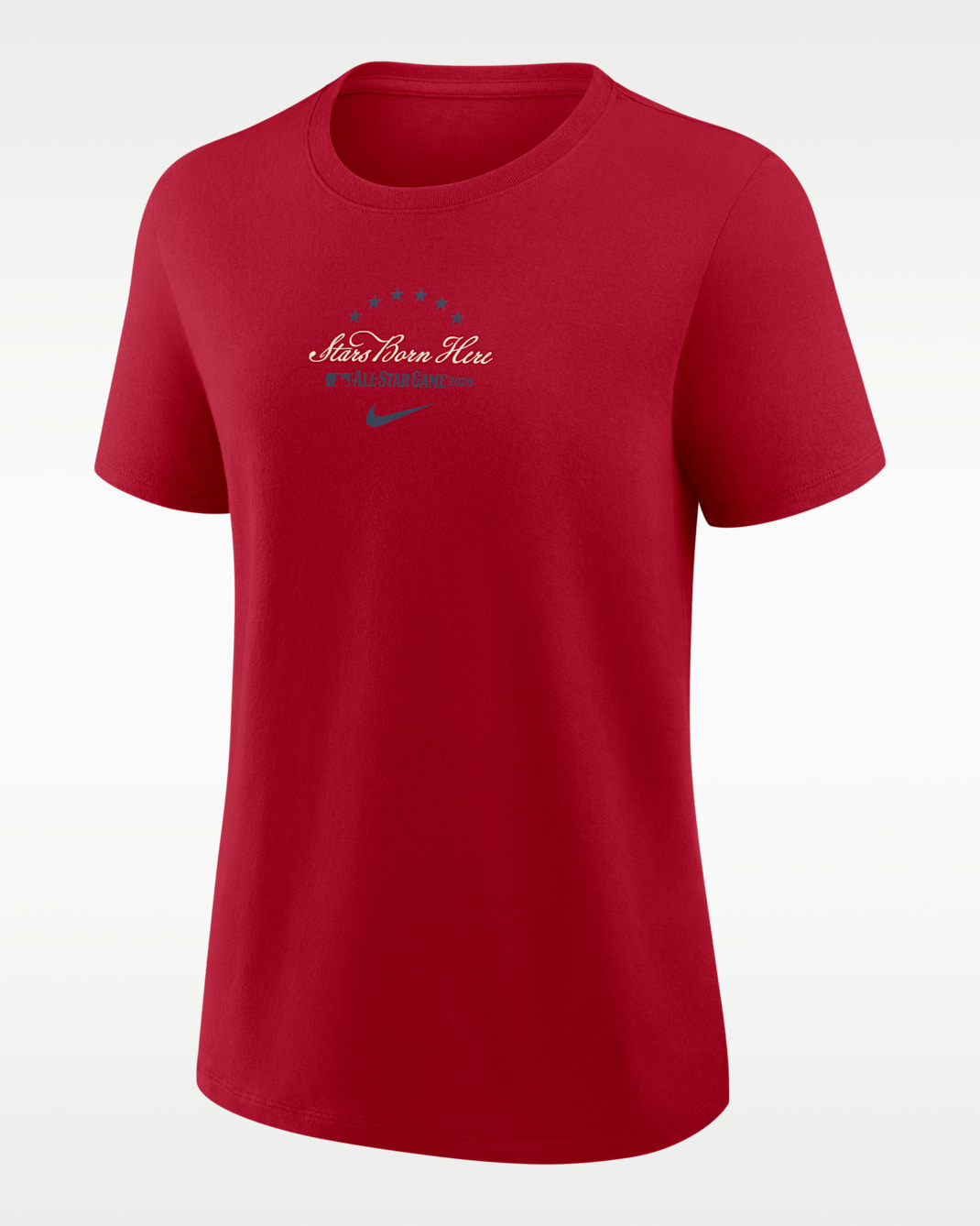 2026 All-Star Game Two-Hit Ring The Bell Women's Nike MLB T-Shirt - Red