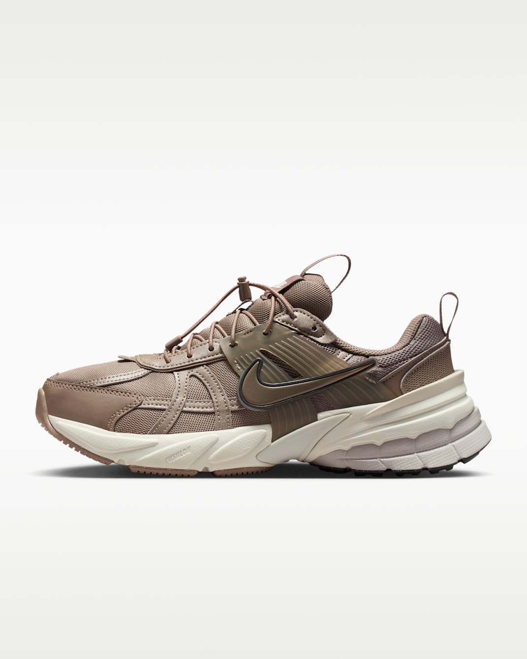 Nike V2K Run Women's Shoes - Mink Brown/Light Bone/College Grey/Mink Brown