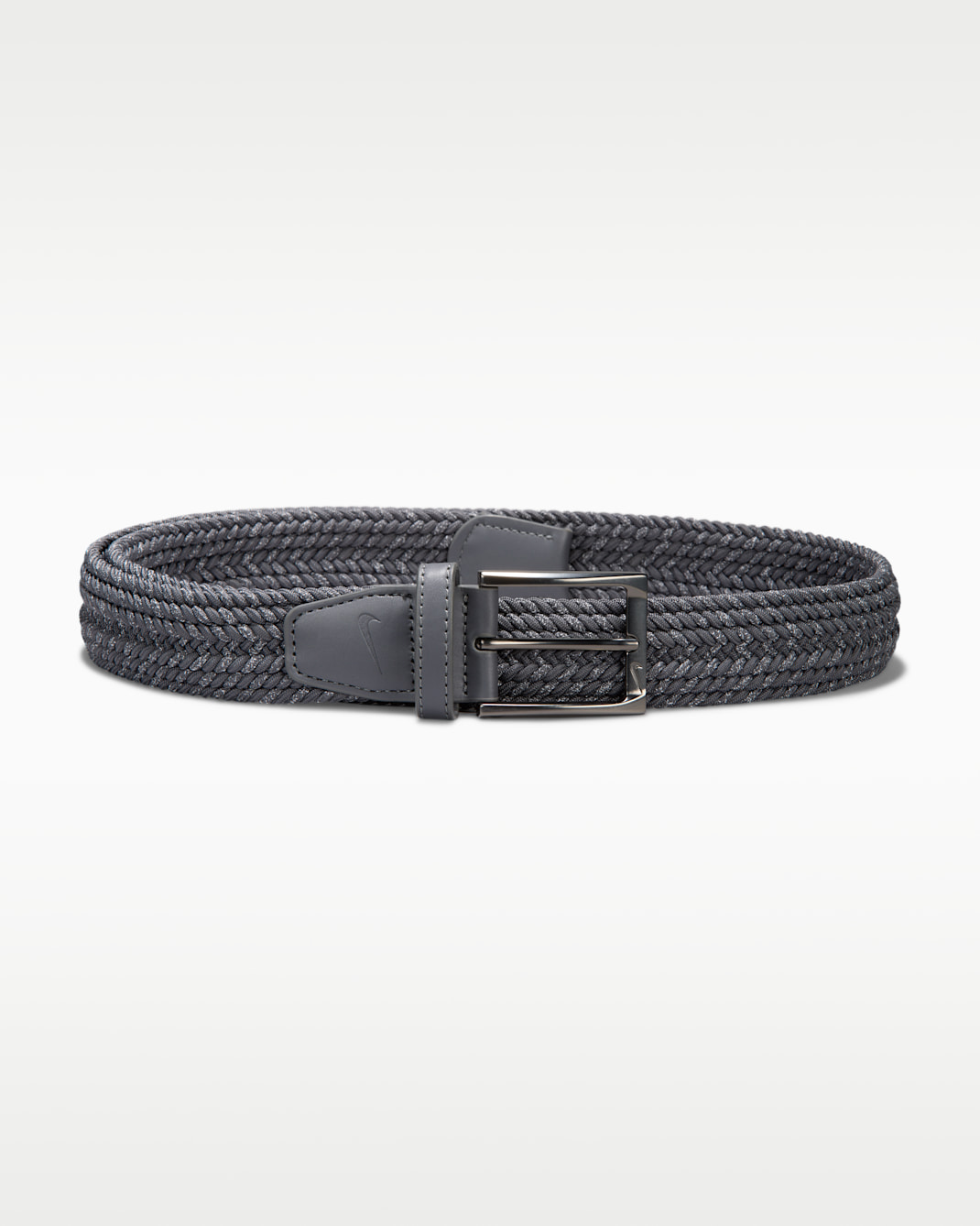 Cinturón de tejido Woven elástico para mujer Nike - Gris oscuro