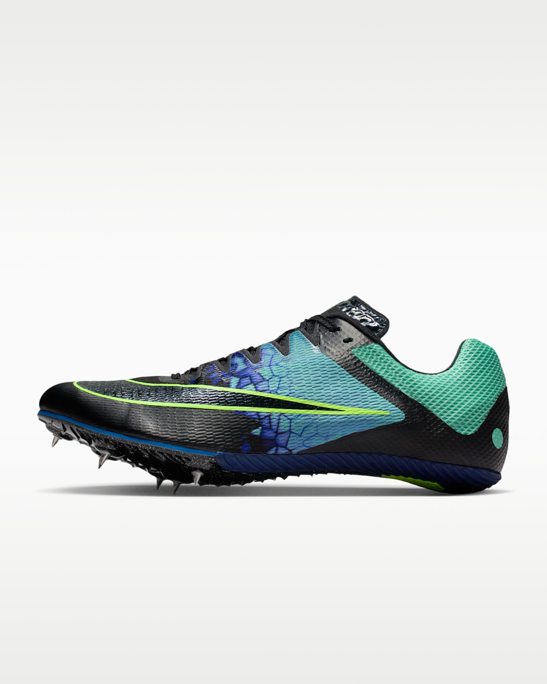Nike Zoom Rival Sprint Track & Field Sprinting Spikes - Emerald Rise/Sapphire/Ghost Green/Black