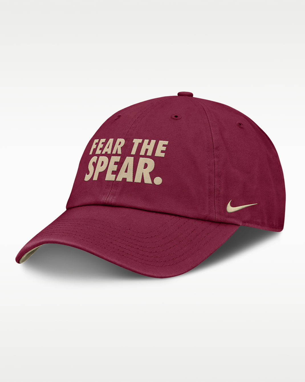 Florida State Primetime Chant Club Men's Nike College Adjustable Hat - Maroon/Gold/Gold