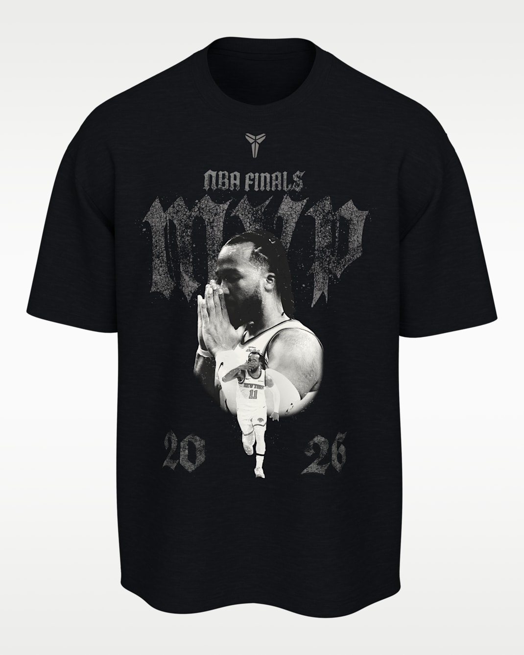 Jalen Brunson 2025-26 Finals MVP Nike Basketball T-Shirt - Black