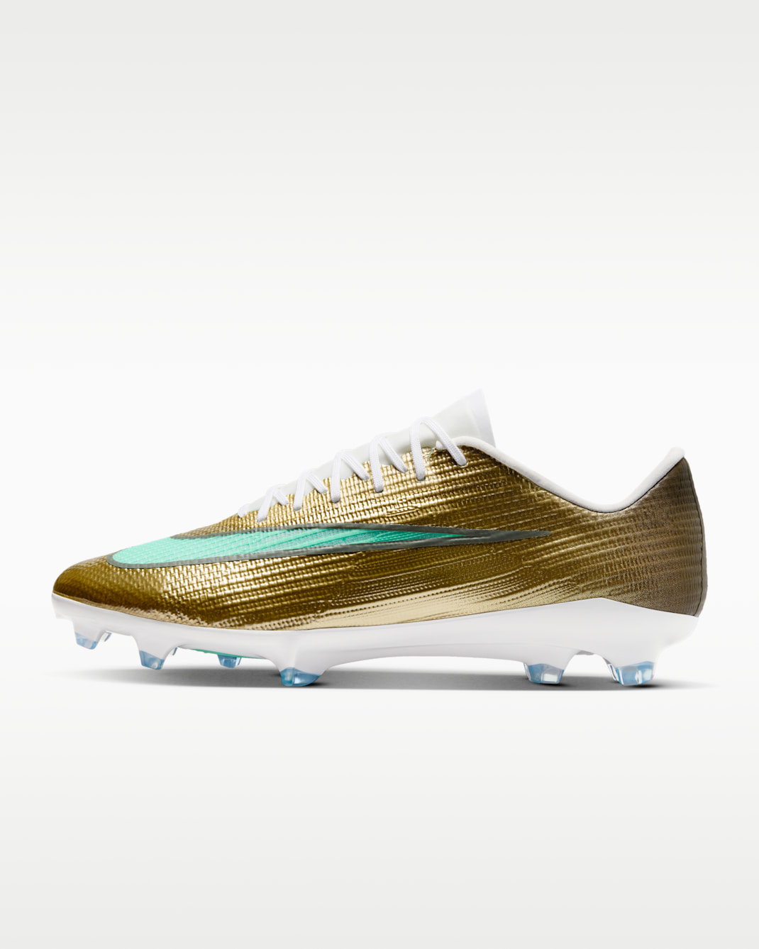 Nike Mercurial Superfly 11 Pro 'Kylian Mbappé' Firm-Ground Low-Top Football Boots - Metallic Gold/Green Glow
