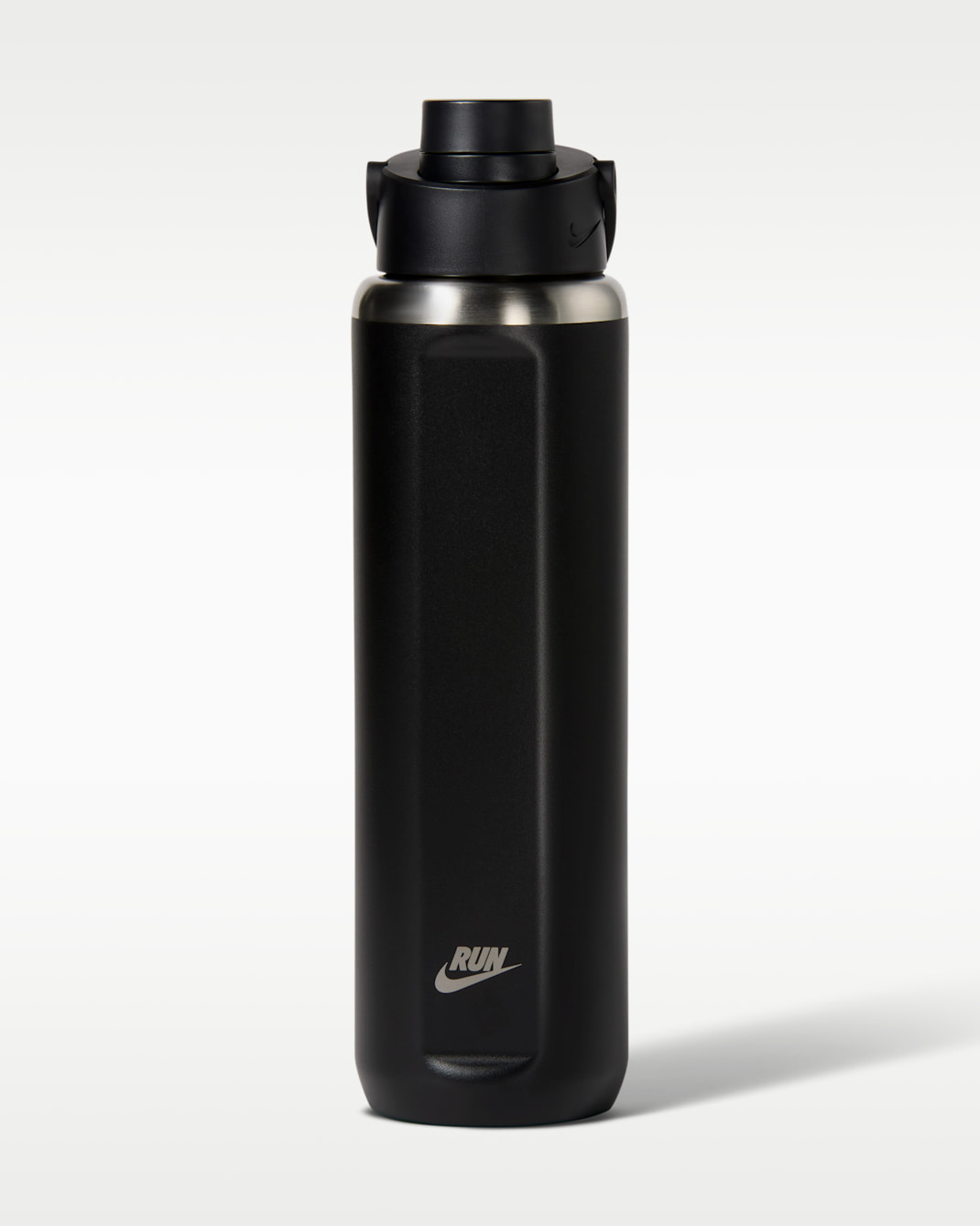 Botella de acero inoxidable (710 ml) Nike Recharge - Negro/Negro/Acero