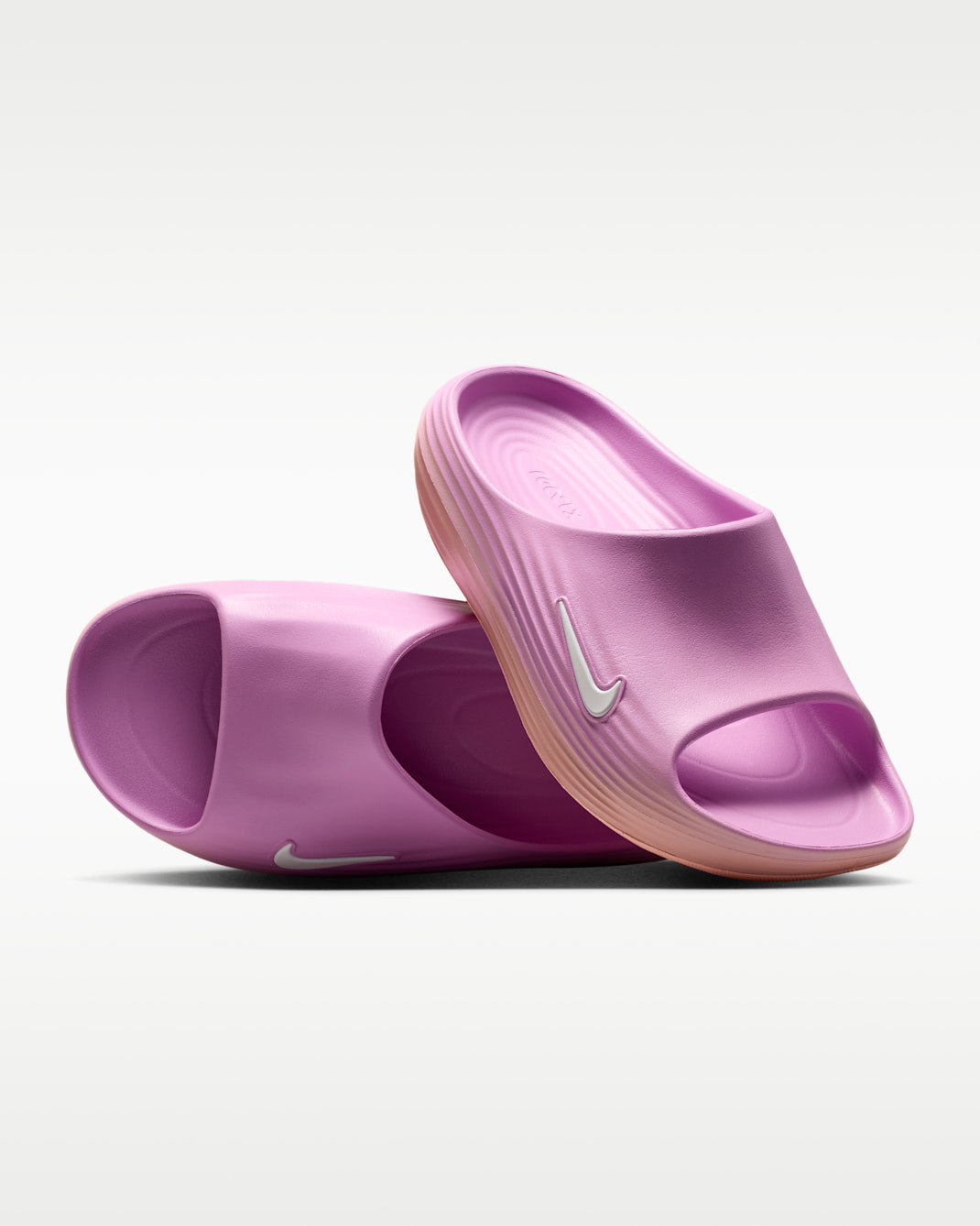 나이키 리액트X 리주버네이트 여성 슬라이드 - 아틱  오렌지/라이트 마젠타/세일