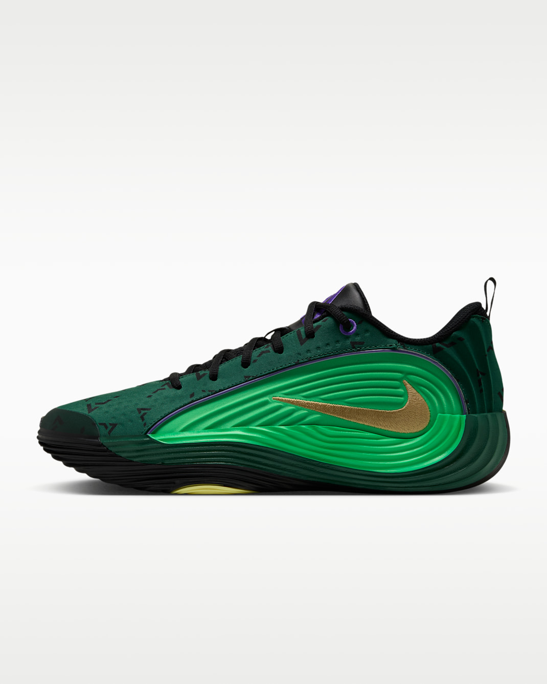 Tenis de básquetbol Giannis Immortality 5 - Verde desfiladero/Verde chispa/Verde luminoso/Oro metalizado