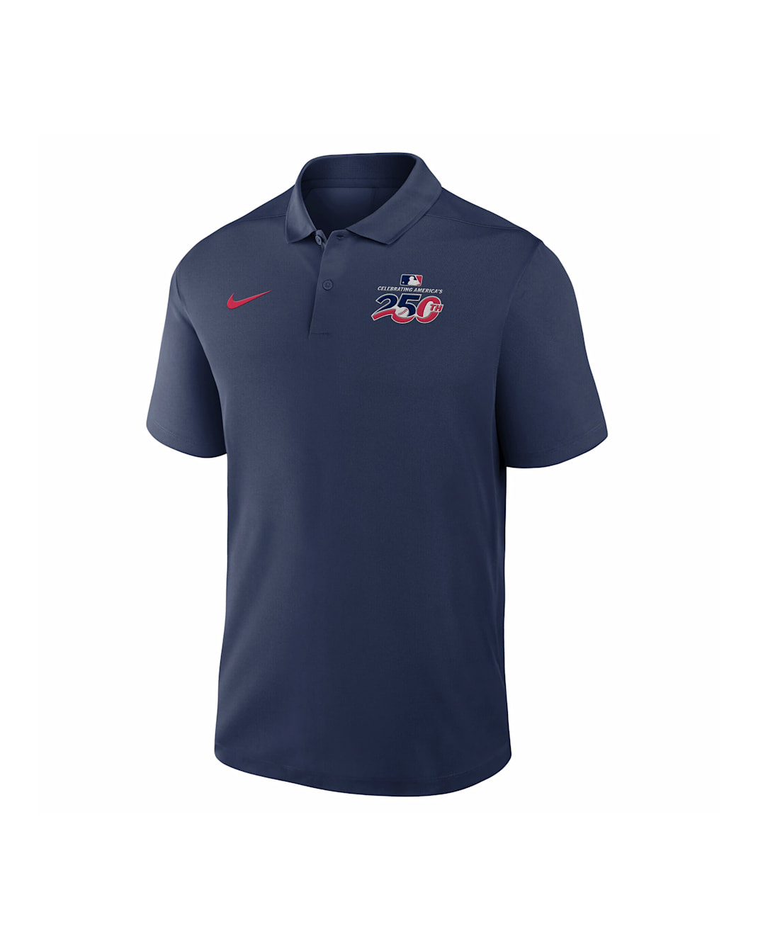 USA 250 Men's Nike Dri-FIT MLB Polo - Navy