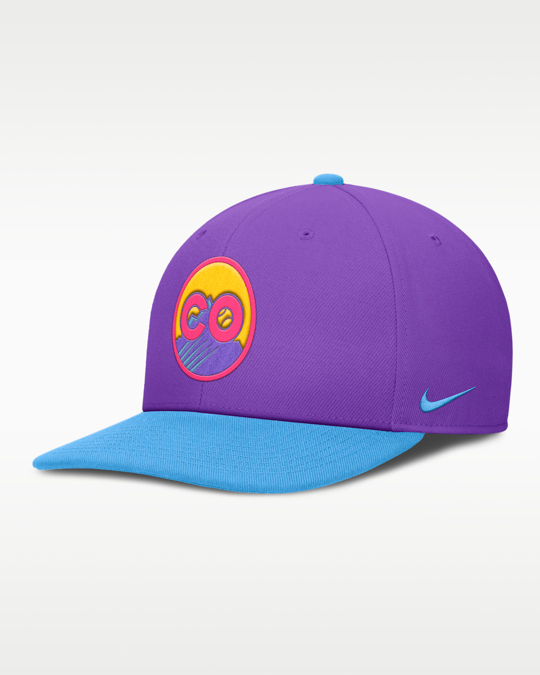 Colorado Rockies City Connect Pro Men's Nike Dri-FIT MLB Adjustable Hat - Purple