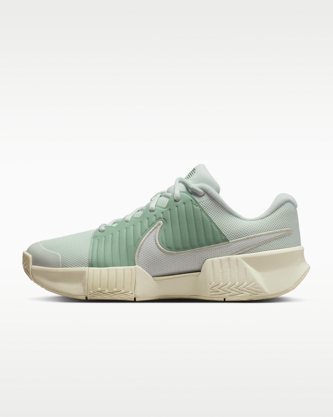 Tenis de tenis para cancha dura para mujer Nike GP Challenge Pro - Vapor/Verde ligero/Mar de cristal/Blanco