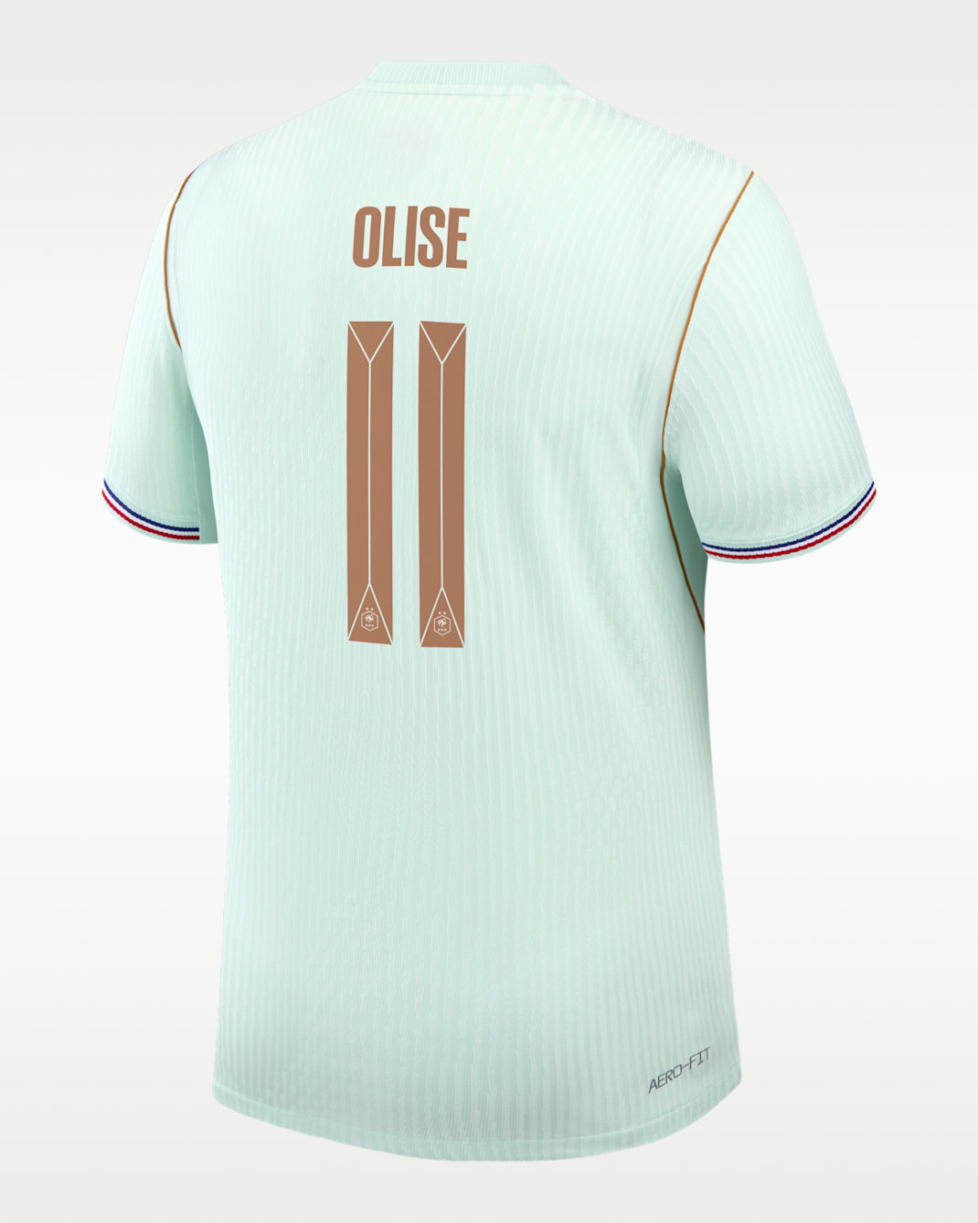 Michael Olise France National Team 2026 Match Away Men's Nike Dri-FIT ADV Soccer Jersey - Green