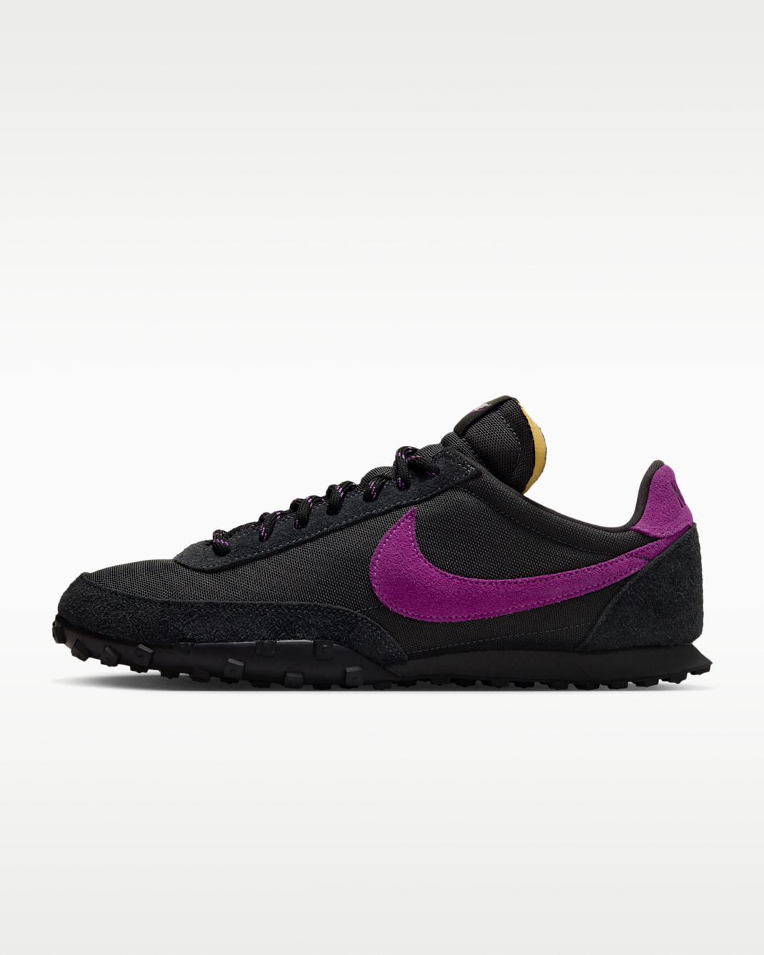 Nike Waffle Racer '26 Shoes - Anthracite/Black/Hyper Violet