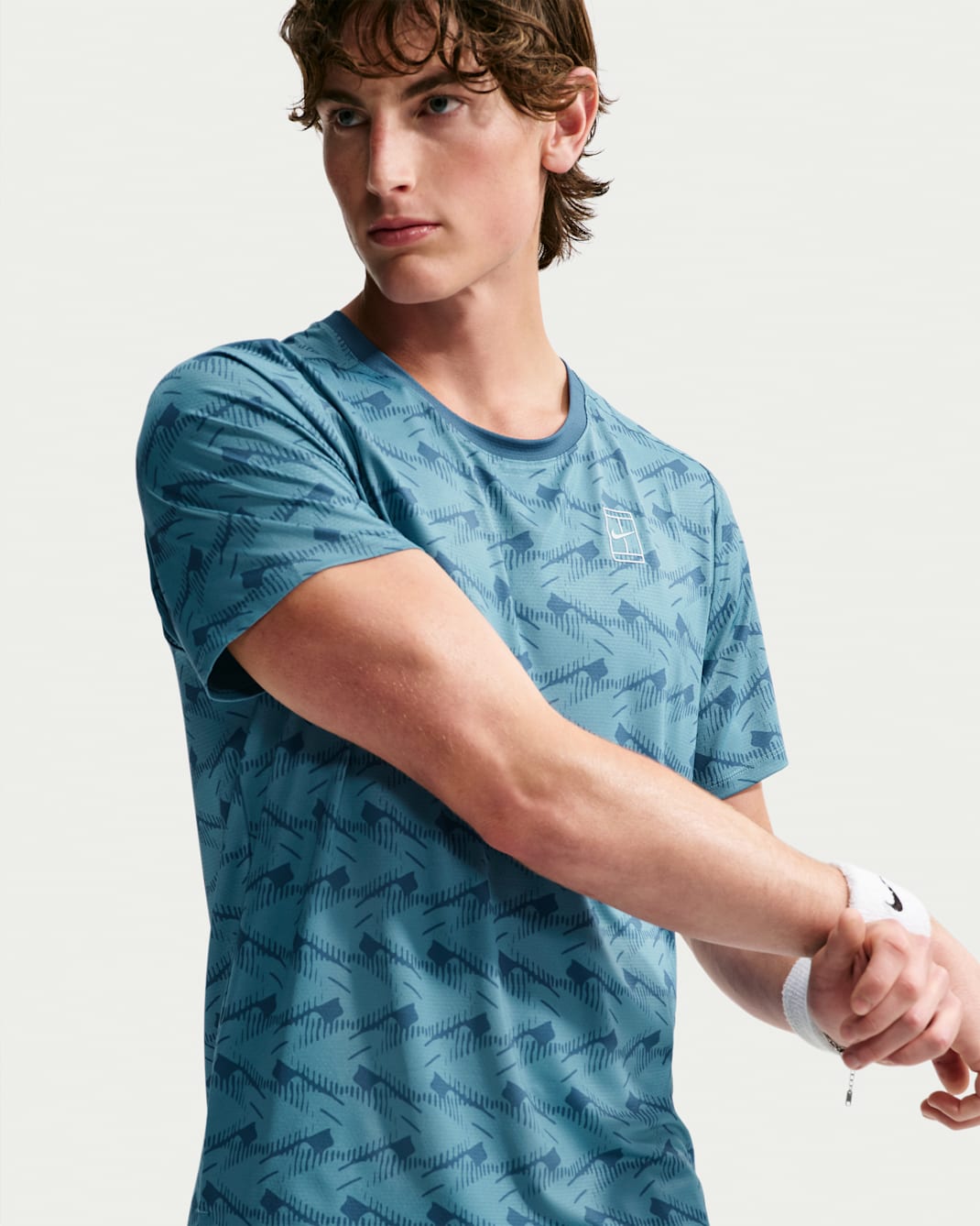 NikeCourt Advantage Part superior de tennis Dri-FIT - Home - New Slate/New Slate/Blanc