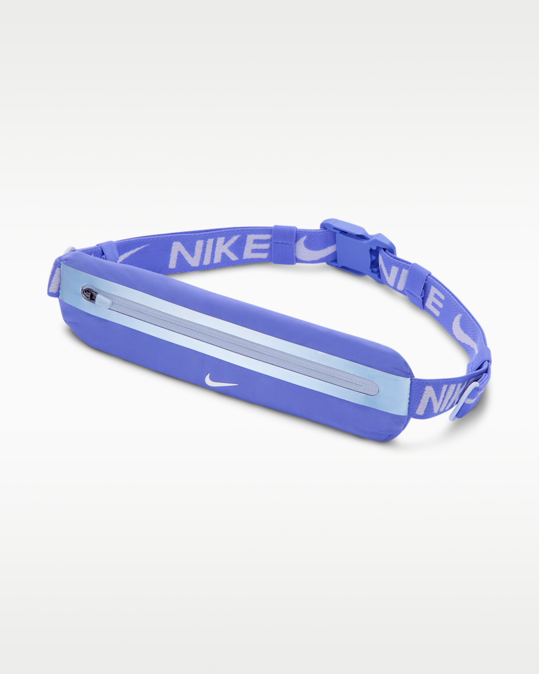 Midjeväska för löpning Nike Slim 4.0  - Sapphire/Hydrogen Blue/Vit
