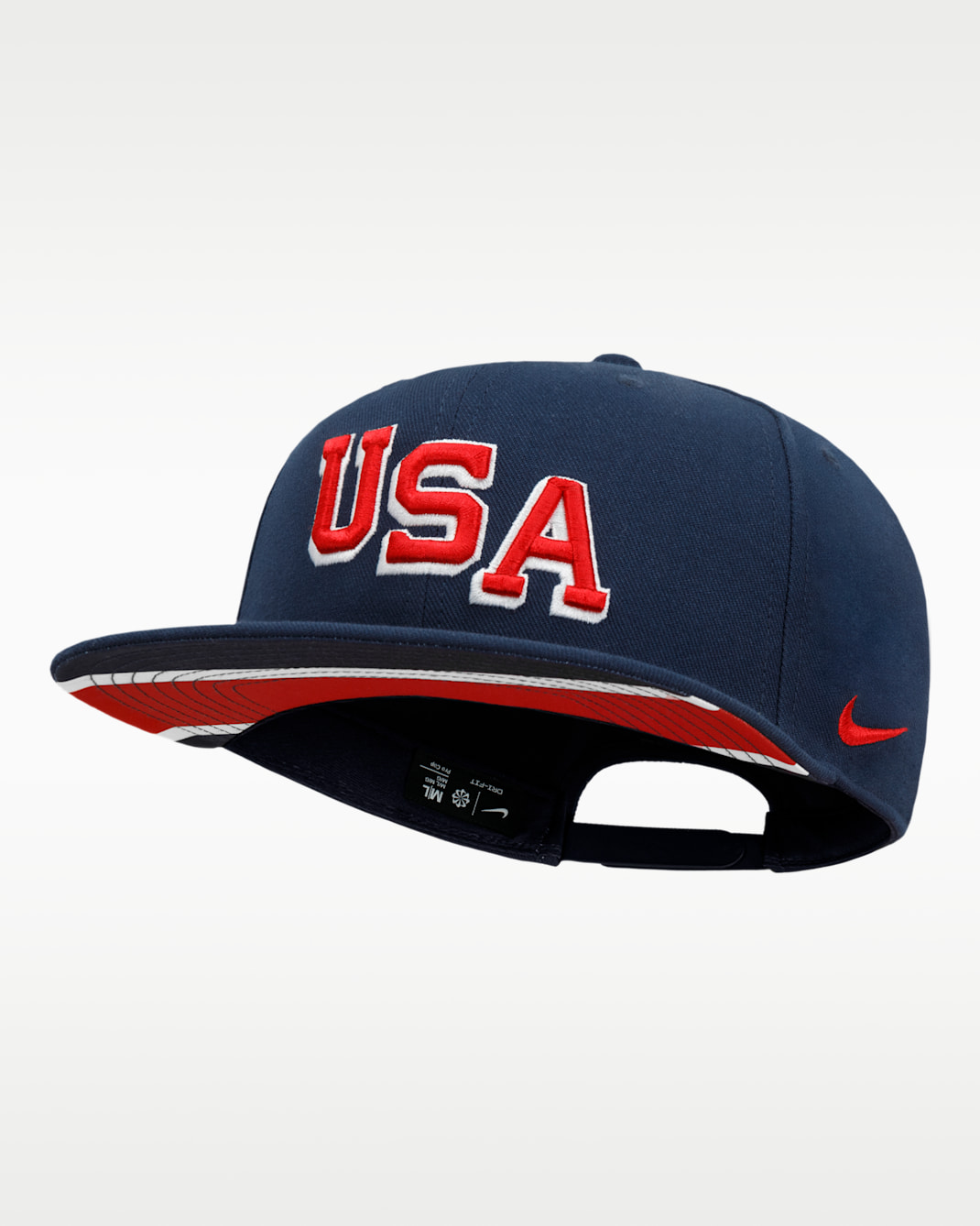 Nike USA 2026 "Gold Medal" Men's Pro Snapback Cap - College Navy