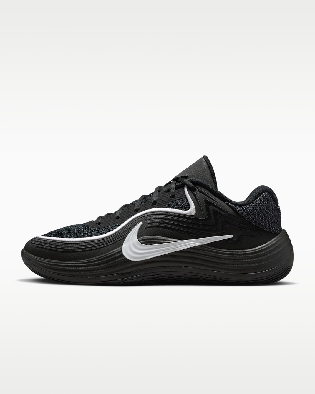 Nike Precision 8 Low Men's Basketball Shoes - Black/White/White
