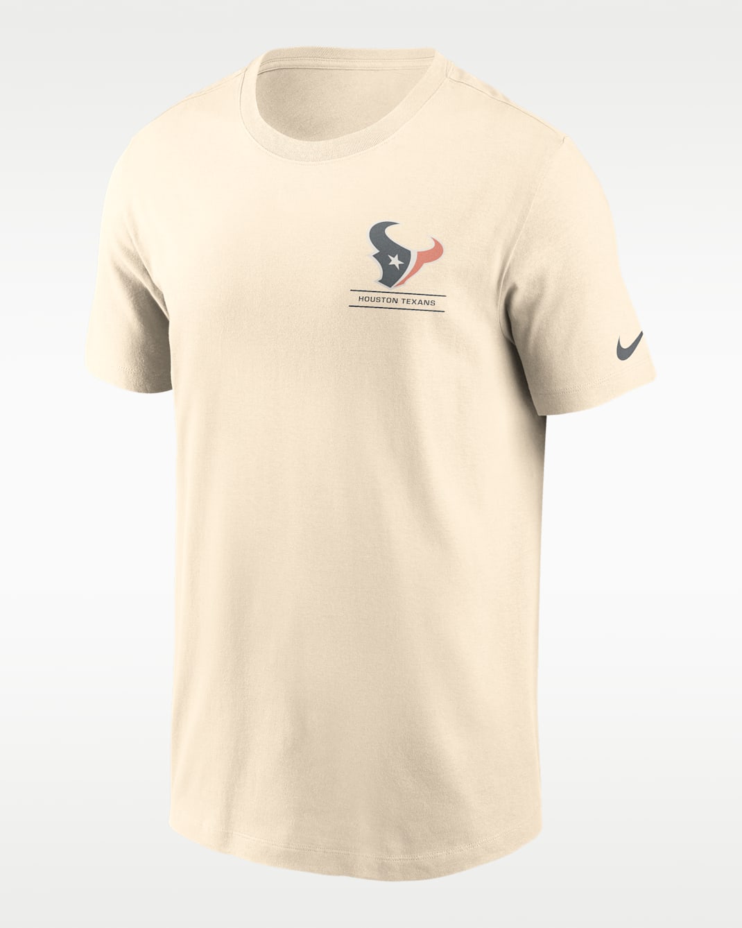 Houston Texans Essential Vintage Mod Men's Nike NFL T-Shirt - Natural