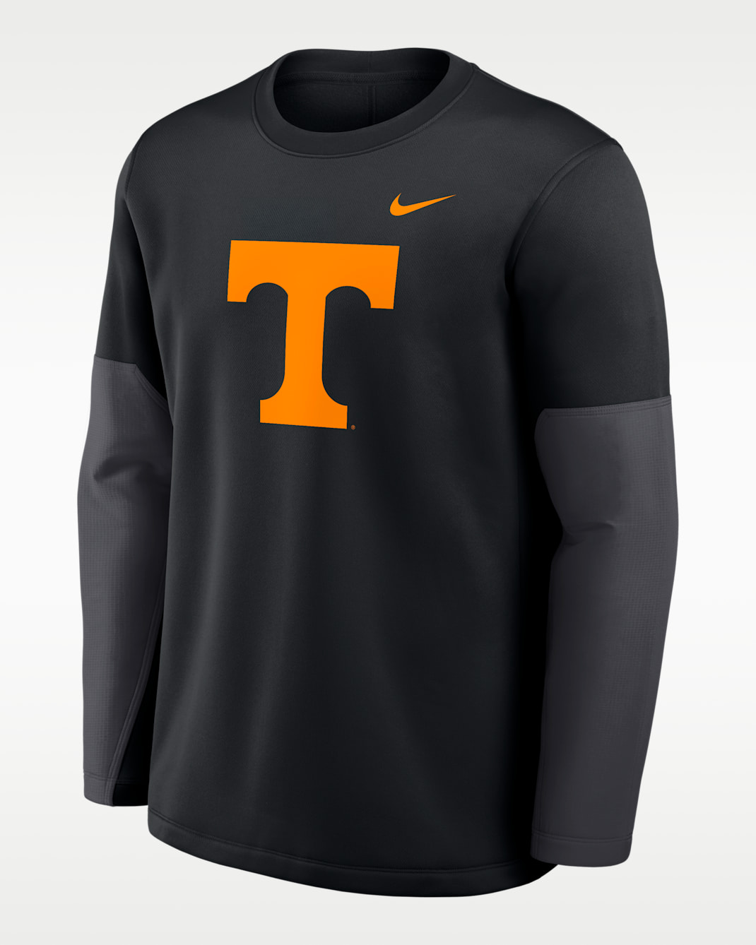 Playera de manga larga universitaria Nike Therma-FIT para hombre Tennessee Sideline Coach - Negro