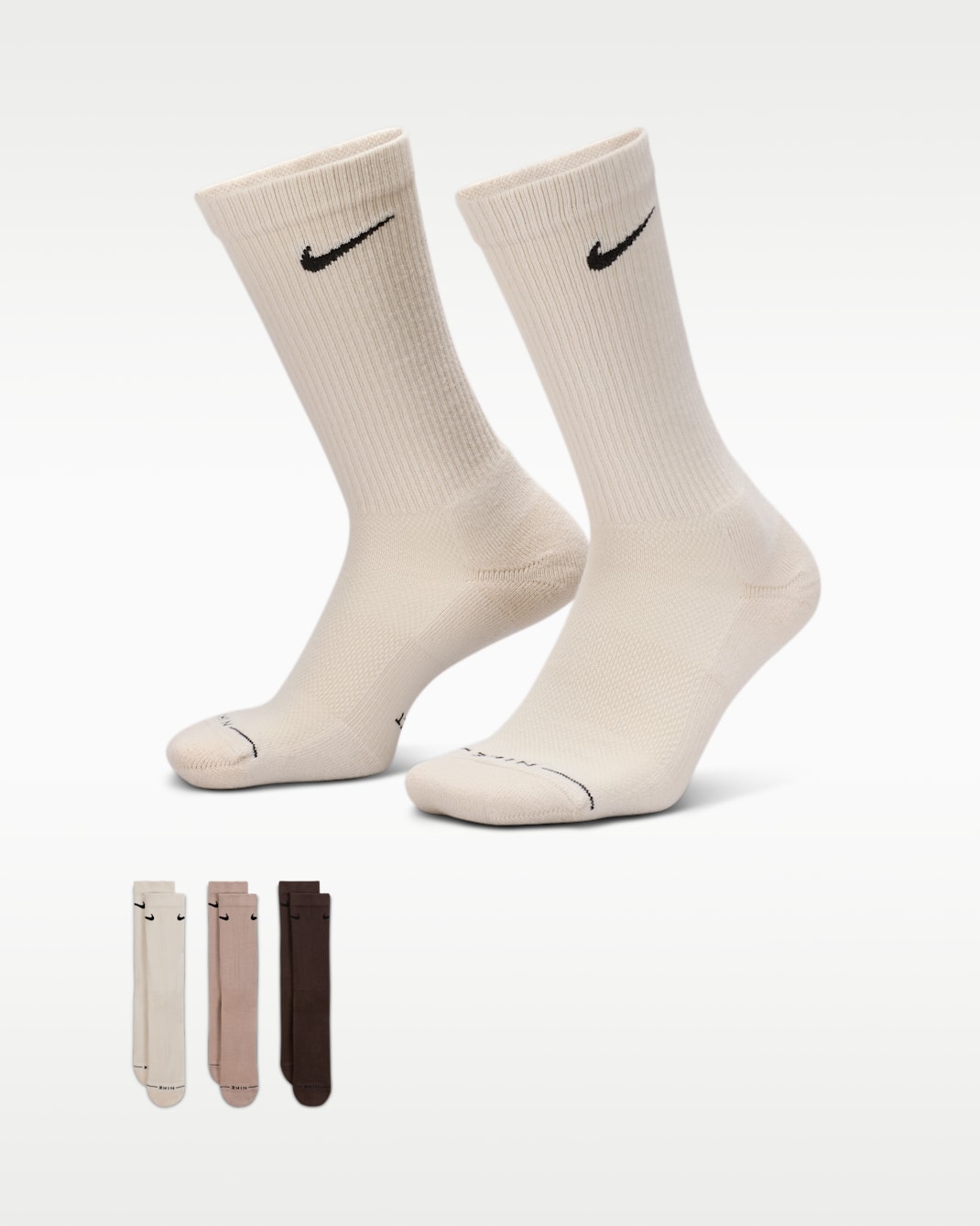 Nike エブリデイ エレベーテッド クルーソックス（3足） - マルチカラー