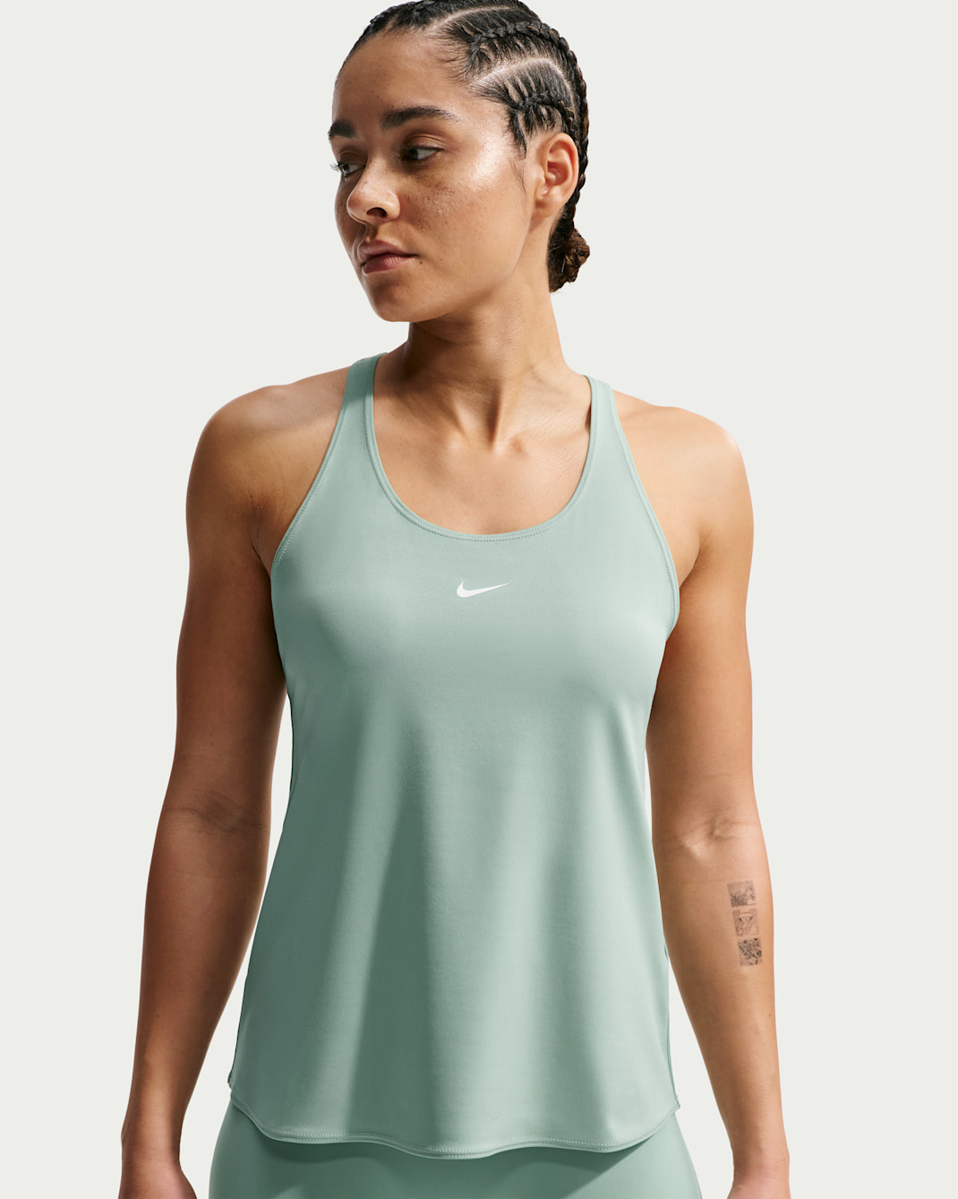 Camiseta de tirantes Dri-FIT para mujer Nike Pro - Vapor/Blanco