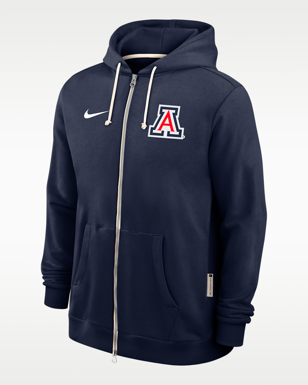 Arizona Sideline Men's Nike Dri-FIT College Full-Zip Hoodie - Navy