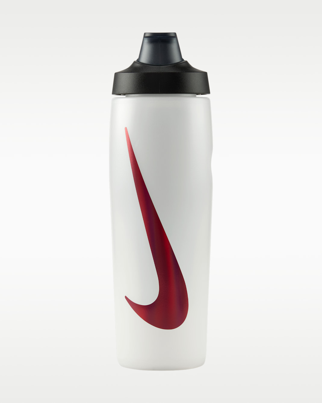 Nike Refuel összenyomható, zárható fedelű vizespalack (700 ml) - Fehér/Fekete/Hyper Crimson