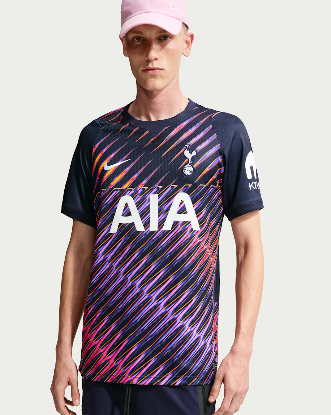 Tottenham Hotspur 2026/27 Stadium Away Men's Nike Dri-FIT Football Replica Shirt - Obsidian/White/White