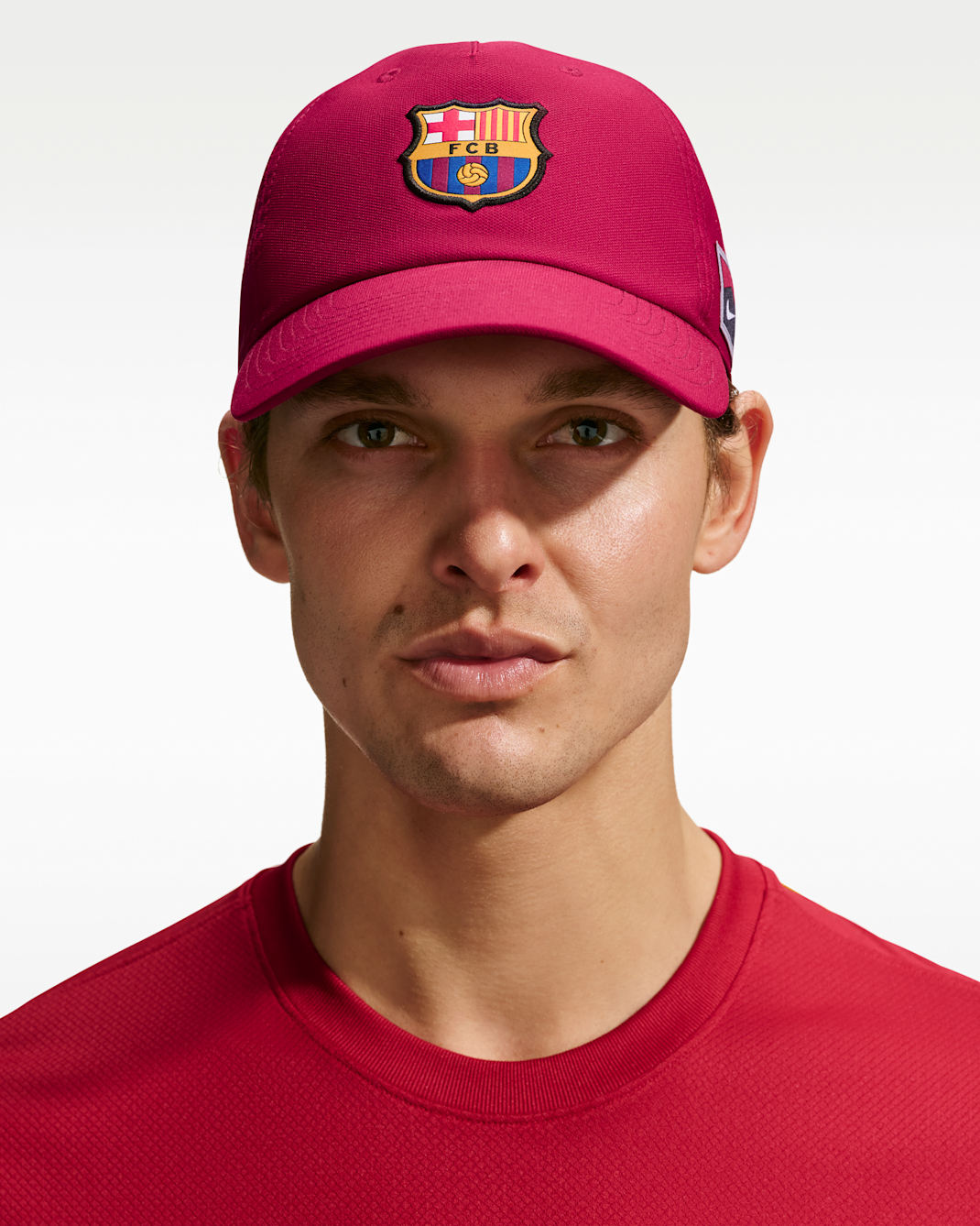 F.C. Barcelona 2026/27 Club Cap Poly 5P Nike Club Cap Poly 5P - Noble Red/White