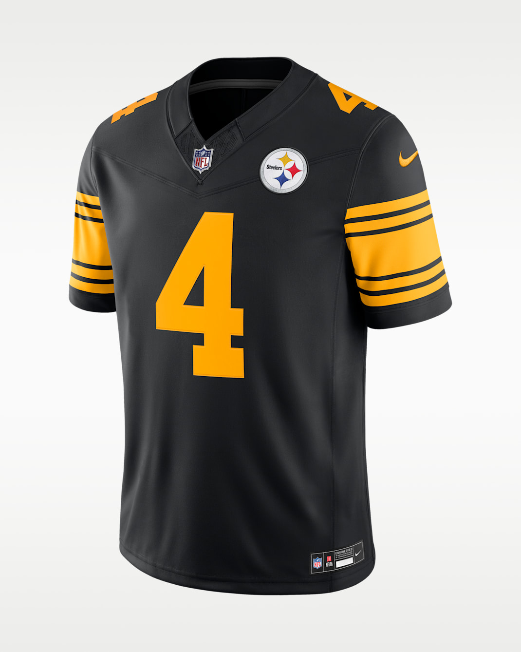 DK Metcalf Pittsburgh Steelers Men's Nike Dri-FIT NFL Limited Jersey - Black