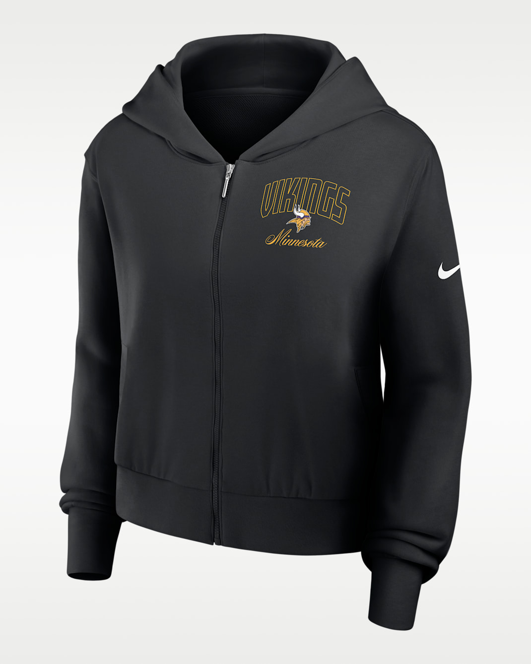 Minnesota Vikings Primetime Women's Nike NFL Full-Zip Hoodie - Black