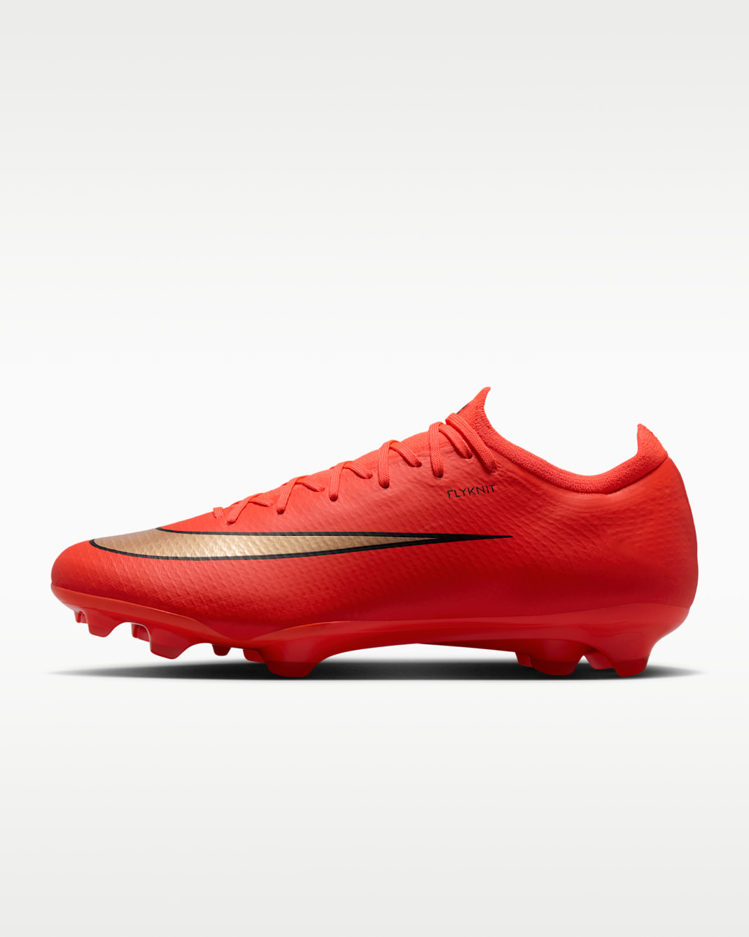 Tacos de futbol para terreno firme de corte low Nike Mercurial Vapor 17 Pro - Carmesí brillante/Difuso