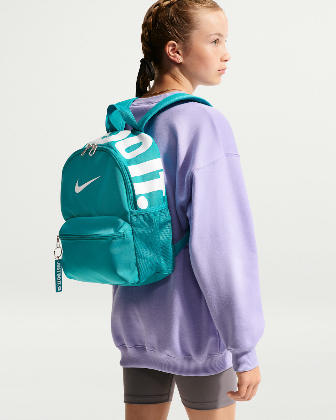 Mini sac à dos Nike JDI 2.0 pour enfant (11 L) - Energy/Energy/Blanc