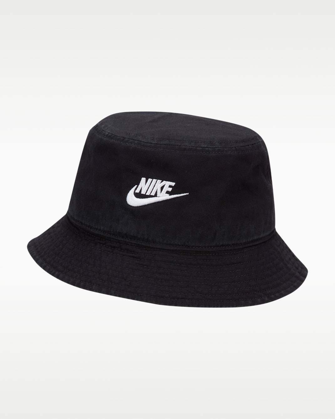 Nike Apex Futura Sombrero tipo pescador Futura con efecto lavado - Negro/Blanco