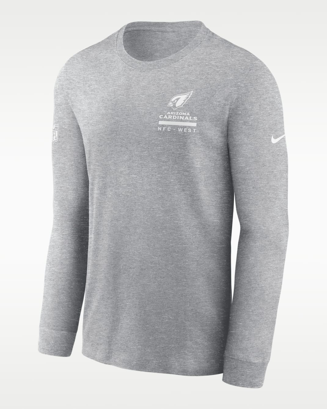 Playera Nike Dri-FIT de la NFL para hombre Arizona Cardinals Sideline Team Issue - Gris