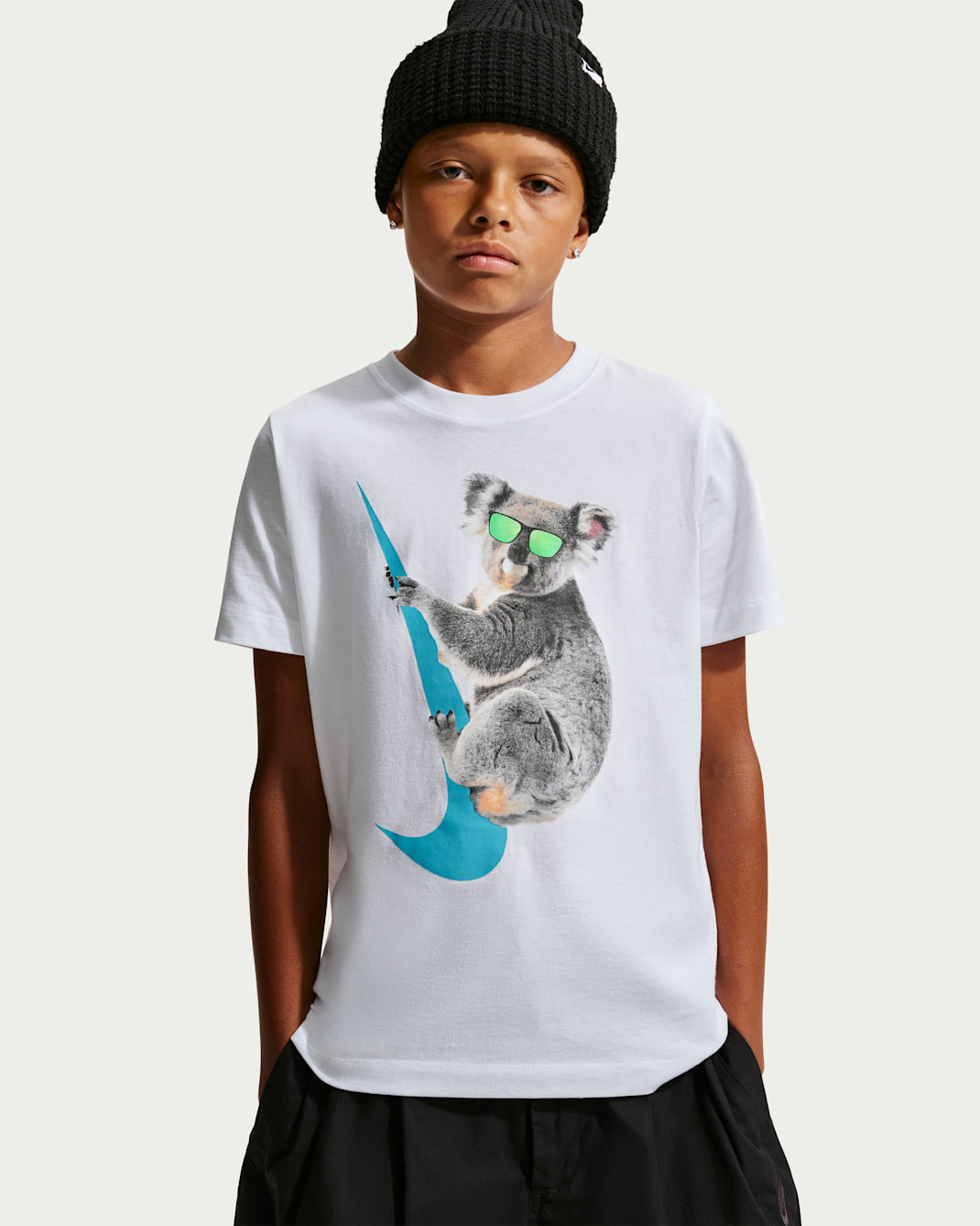 Nike Sportswear Big Kids' T-Shirt - White