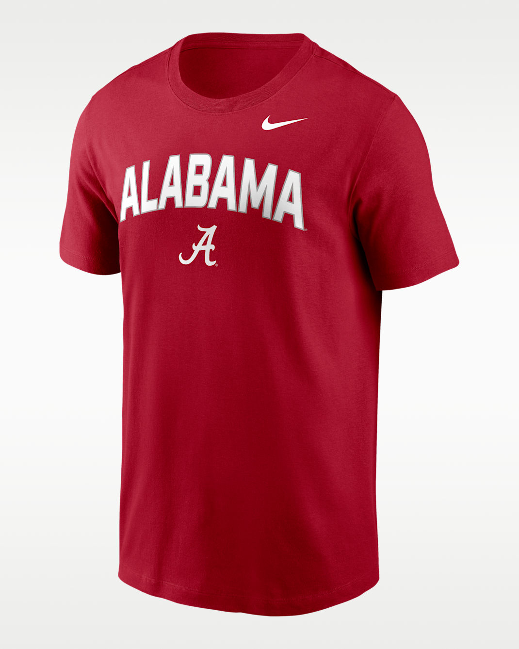 Alabama Primetime Arch Stack Men's Nike College T-Shirt - Crimson