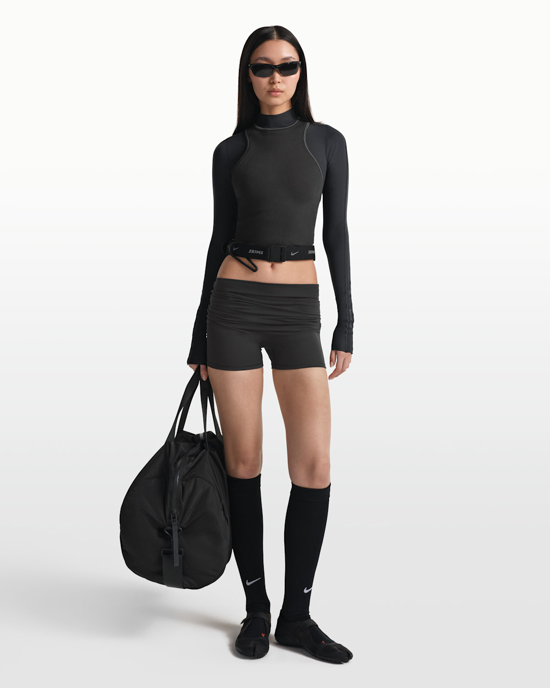 Bolsa de gimnasio acolchada NikeSKIMS - NSKM OBSIDIAN
