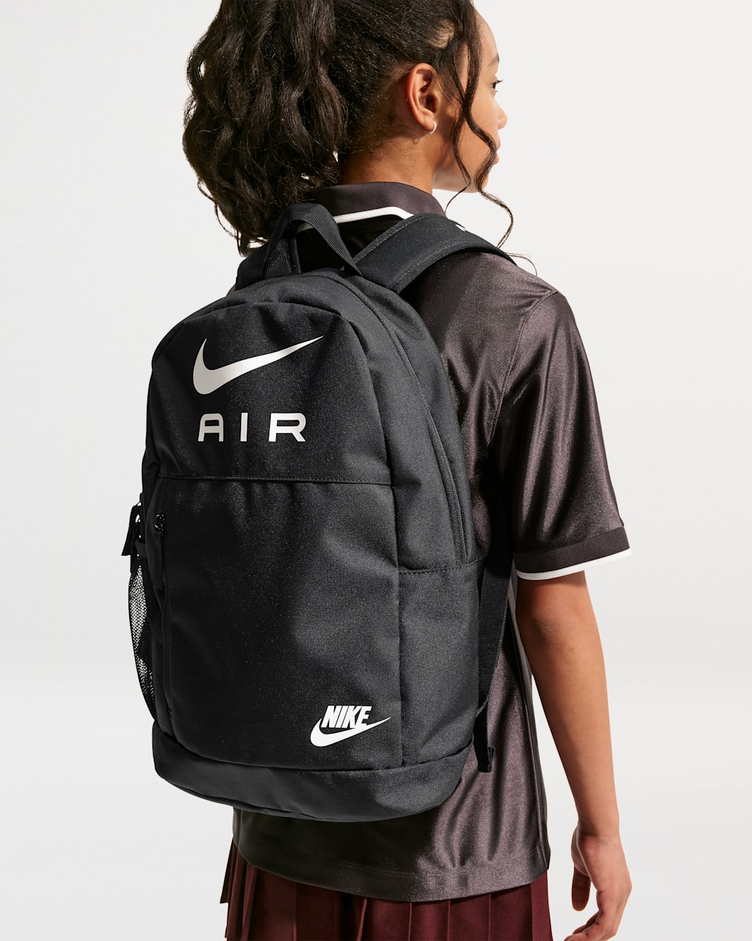 Nike ryggsekk til barn (20 L) - Svart/Svart/Hvit