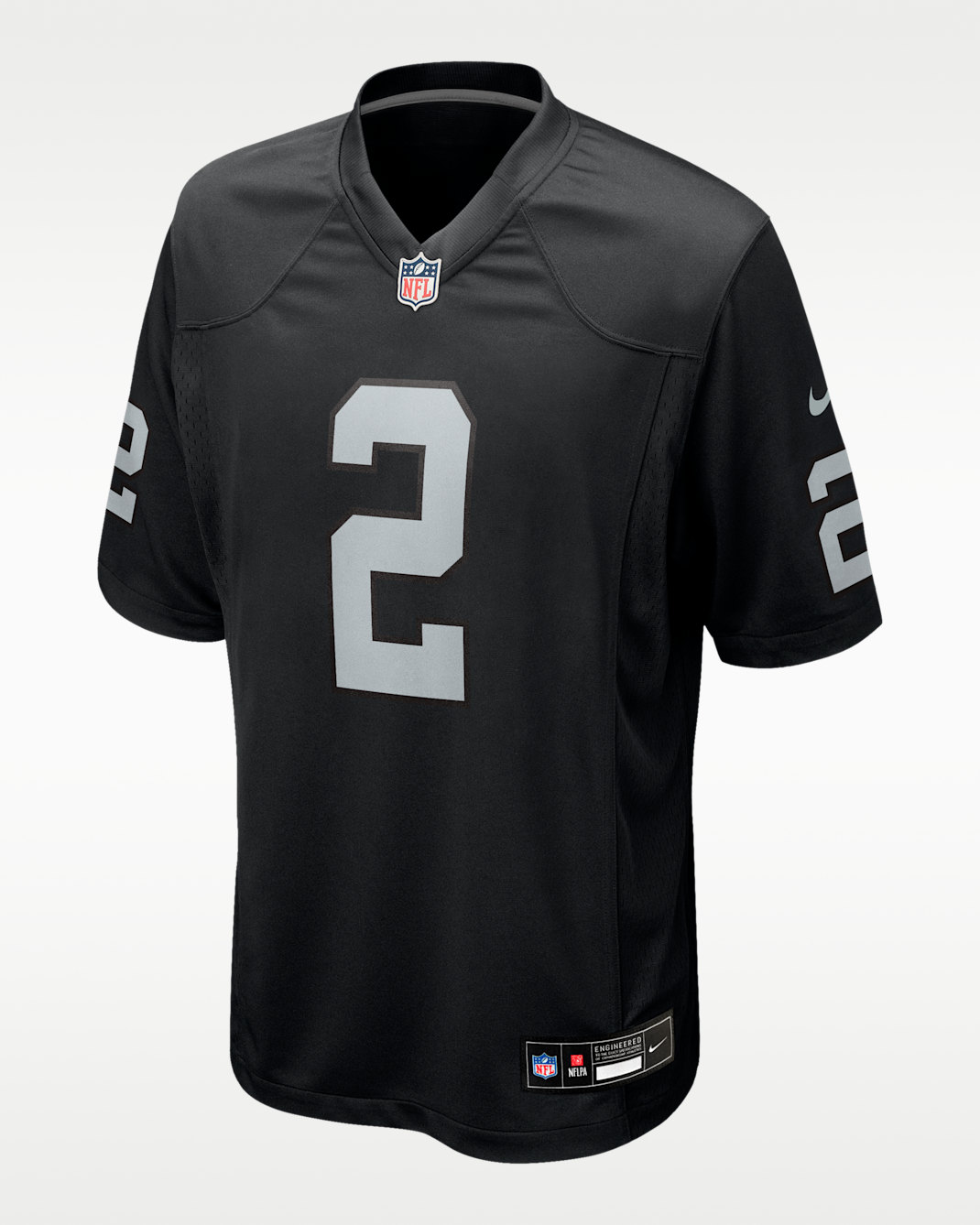 Ashton Jeanty Las Vegas Raiders 2025 NFL Draft First Round Pick Men's Nike NFL Game Jersey - Black