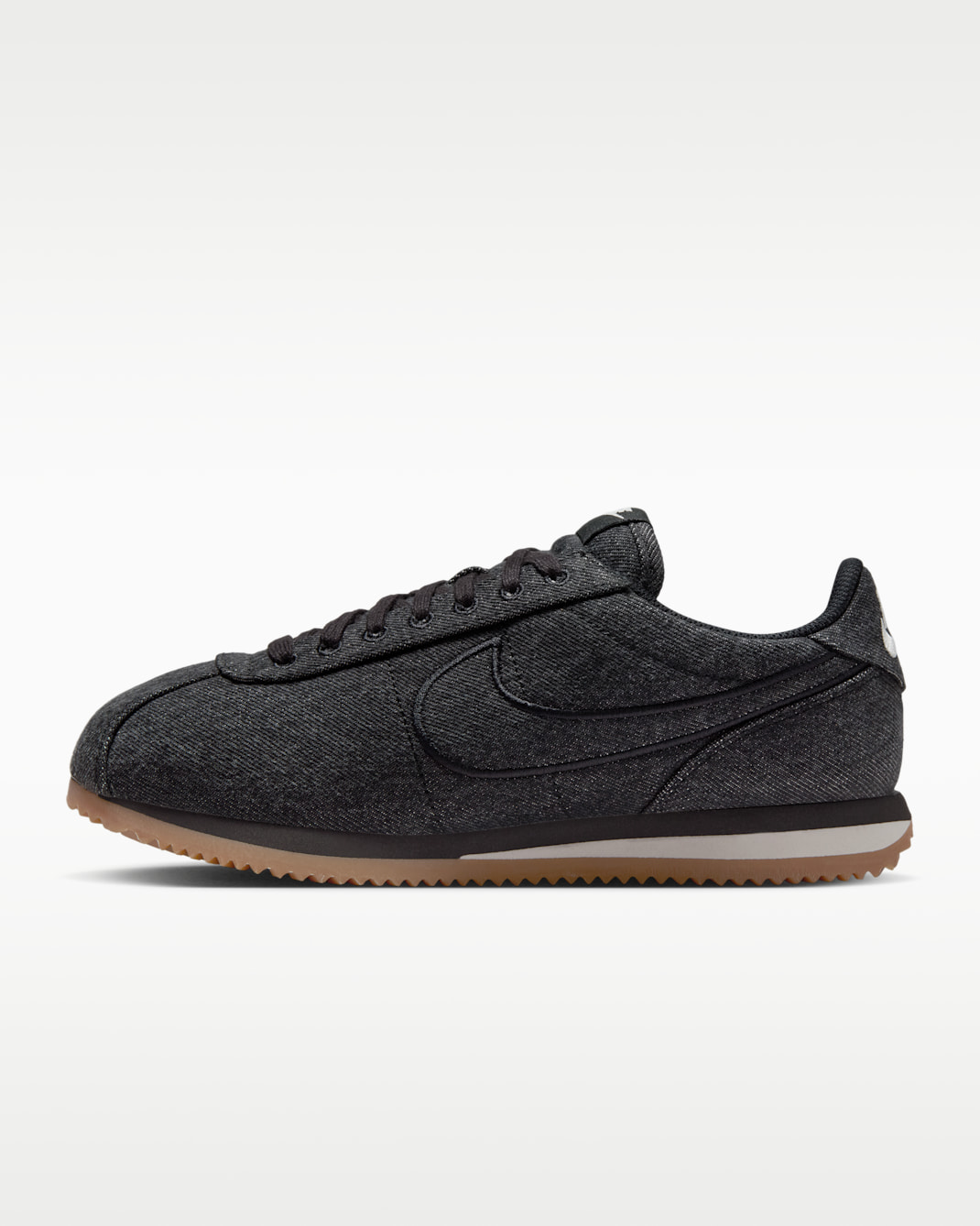 Nike Cortez Textile Women's Shoes - Black/Sail/Gum Light Brown/Black