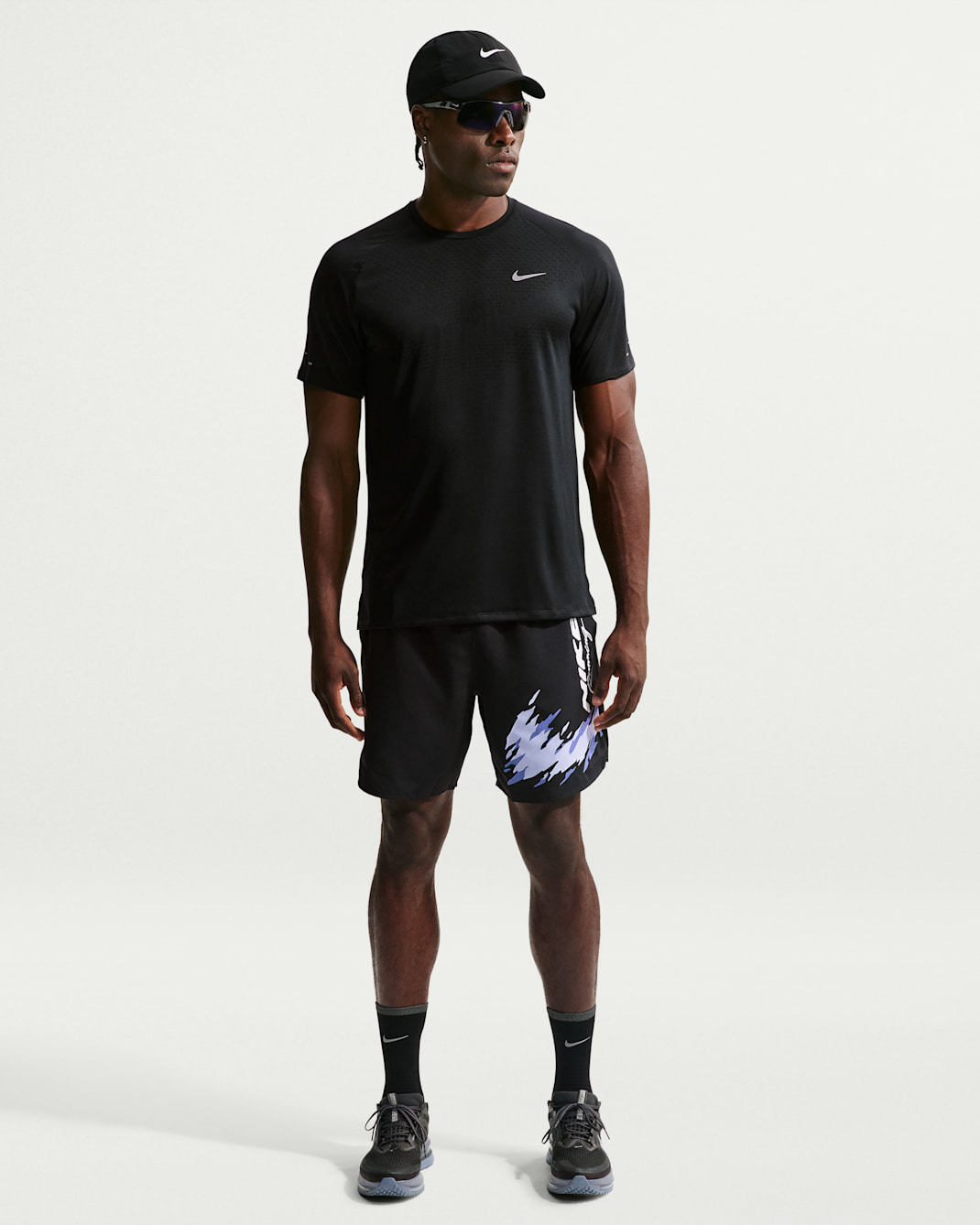 Nike Challenger Men's Dri-FIT 18cm (approx.) Brief-Lined Running Shorts - Black